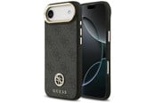 Mobil - Deksel og etui - GUESS 4G Strass Logo MagSafe case for iPhone Air - black - 3666339529116
