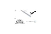 Smarthus - HiluX Troldtekt LED-sett - 3 x PureLED 60 cm - 3000K - Inkl. 24V 120W Shelly-driver - 5714255012910