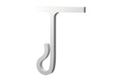 Smarthus - Light Solutions Lyslenke Clips - Til julelys og lyslenker i takutstikk - Hvit - 20 stk - 5714255018646