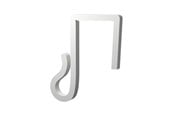 Smarthus - Light Solutions Lyslenke-klips – Til julelys og lyslenker på gjerde - 20mm - Hvit - 20 stk - 5714255018660