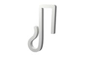 Smarthus - Light Solutions Lyslenke-klips – Til julelys og lyslenker på gjerde - 10mm - Hvit - 20 stk - 5714255018684