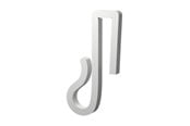 Smarthus - Light Solutions Lyslenke-klips – Til julelys og lyslenker på gjerde - 6mm - Hvit - 20 stk - 5714255018691