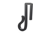 Smarthus - Light Solutions Lyslenke-klips – Til julelys og lyslenker på gjerde - 6mm - Svart - 20 stk - 5714255018745