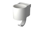 Smarthus - Light Solutions Padel - Holder til drikkeflaske, mobil og håndkle - Hvit - 5714255018837