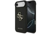 Mobil - Deksel og etui - GUESS Grained Big 4G & Classic Logo case for iPhone Air - black - 3666339524883