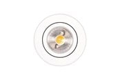 Lamper - Scan Products Claudia 2.0 minidownlight, 4,5W LED 3000K, matt hvit - 10271