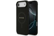 Mobil - Deksel og etui - GUESS Saffiano Classic Logo MagSafe case for iPhone Air - black - 3666339492380