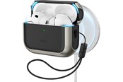 Mobil - Andre tilbehør - ESR Orbit HaloLock MagSafe Case for AirPods Pro 3 - Gray & Black - 4894240289129