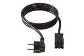 Strømkabel (ekstern) - Bachmann H05VV-F 3G - power extension cable - power CEE 7/7 to power CEE 7/7 - 3 m - 341.201S
