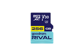 Minnekort - GOODRAM Rival M3AA microSD/SD - 100MB/s - 256GB - GGSM3AA-2560R12