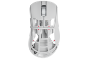 Mus - Pulsar Feinmann F01 Wireless Magnesium - First Edition - Gaming mus - Optisk - 5 knapper - Hvit - FMF02