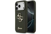 Mobil - Deksel og etui - GUESS Silicone Big 4G Script Case for iPhone 17 Pro Max - Green - 3666339522582