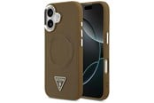 Mobil - Deksel og etui - GUESS Triangle Logo MagSafe case for iPhone 17 - brown - 3666339515515
