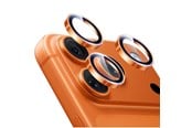 Mobil - Beskyttelsesglass - ESR Armorite Camera Lens Glass for iPhone 17 Pro / Max / 15 Pro / Max / 16 Pro / Max / 17 Pro / Max - Orange - 4894240296790