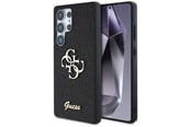 Mobil - Deksel og etui - GUESS Fixed Glitter Big 4G Metal Logo case for Samsung Galaxy S25 Ultra black - 3666339441685