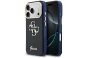 Mobil - Deksel og etui - GUESS IML 4G Script Metal Case for iPhone 17 Pro - Blue - 3666339590543