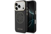 Mobil - Deksel og etui - GUESS Perforated 4G MagSafe case for iPhone 17 Pro Max - black - 3666339582074