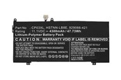Bærbar PC - Batteri - CoreParts - laptop battery - Li-pol - 4300 mAh - 48 Wh - MBXHP-BA0176