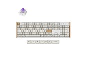 Tastatur - Keychron K10 HE - keyboard - 100% full size - white Input Device - K10H-Q1