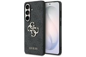Mobil - Deksel og etui - GUESS 4G Big Metal Logo Case for Samsung Galaxy S26 Plus - Black - 3666339613709