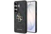 Mobil - Deksel og etui - GUESS 4G Big Metal Logo Case for Samsung Galaxy S26 Ultra - Black - 3666339613716