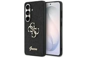 Mobil - Deksel og etui - GUESS Fixed Glitter Big 4G Metal Logo case for Samsung Galaxy S26 - black - 3666339613921