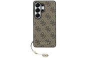 Mobil - Deksel og etui - GUESS 4G Classic Logo Charm MagSafe Case for Samsung Galaxy S26 Ultra - Brown - 3666339613990
