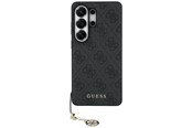 Mobil - Deksel og etui - GUESS 4G Classic Logo Charm MagSafe case for Samsung Galaxy S26 Ultra - black - 3666339613976