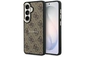 Mobil - Deksel og etui - GUESS 4G Embossed Ring MagSafe case for Samsung Galaxy S26 - brown - 3666339613181