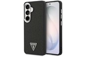 Mobil - Deksel og etui - GUESS Fixed Glitter Triangle MagSafe case for Samsung Galaxy S26 - black - 3666339613518