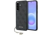 Mobil - Deksel og etui - GUESS 4G Charm Case for Samsung Galaxy A57 5G - Black - 3666339621025