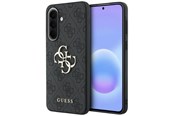 Mobil - Deksel og etui - GUESS Leather 4G Metal Logo Case for Samsung Galaxy A37 5G - Black - 3666339620936