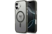 Mobil - Deksel og etui - GUESS IML Gradient Triangle Logo MagSafe case for iPhone 17 - black - 3666339515836