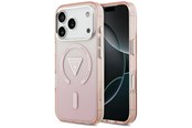Mobil - Deksel og etui - GUESS IML Gradient Triangle Logo MagSafe Case for iPhone 17 Pro - Pink - 3666339516338
