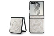Mobil - Deksel og etui - GUESS 4G Classic MagSafe Case for Samsung Galaxy Z Flip 8 - Pink - 3666339662707