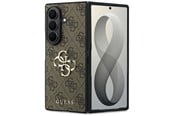 Mobil - Deksel og etui - GUESS Big 4G Logo Case for Samsung Galaxy Z Fold 8 Ultra - Brown - 3666339662783