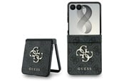 Mobil - Deksel og etui - GUESS Big 4G Logo Case for Samsung Galaxy Z Flip 8 - Black - 3666339662738