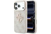 Mobil - Deksel og etui - GUESS 4G & Big Resin Logo Case for iPhone 17 Pro / 18 Pro - Pink - 3666339653743