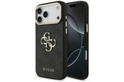 Mobil - Deksel og etui - GUESS 4G Big 4G Classic Logo Case for iPhone 17 Pro Max / 18 Pro Max - Black and Gold - 3666339650995