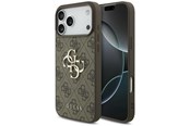 Mobil - Deksel og etui - GUESS 4G Big Logo Case for iPhone 17 Pro / 18 Pro - Brown - 3666339650698