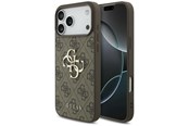 Mobil - Deksel og etui - GUESS 4G Big Logo Case for iPhone 17 Pro Max / 18 Pro Max - Brown - 3666339650704