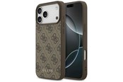 Mobil - Deksel og etui - GUESS 4G Classic Case for iPhone 17 Pro Max / 18 Pro Max - Brown - 3666339673482