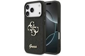 Mobil - Deksel og etui - GUESS Fixed Glitter Big 4G Case for iPhone 17 Pro / 18 Pro - Black - 3666339644987