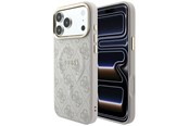 Mobil - Deksel og etui - GUESS Embossed 4G Classic MagSafe Case for iPhone 17 Pro / 18 Pro - Pink - 3666339655181