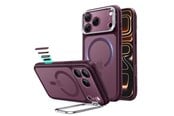 Mobil - Deksel og etui - ESR Classic Hybrid Kickstand MagSafe case for iPhone 18 Pro Max / 17 Pro Max - dark cherry matte - 4894240303801