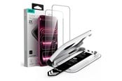 Mobil - Beskyttelsesglass - ESR UltraFit Classic 2-Pack Tempered Glass for iPhone 18 Pro / 17 Pro - Black - 4894240306703