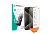 Mobil - Beskyttelsesglass - SiGN Screen Protector iPhone 15 Pro - EZ Apply with dust free applicator - SNTP-IP15-PRO