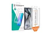 Mobil - Beskyttelsesglass - SiGN Screen Protector Samsung Galaxy S24 Ultra - EZ Apply dust free applicator - SNTP-S24U
