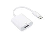 Skjermkabel - SiGN USB-C to HDMI Adapter - White - S-HDMI-0046