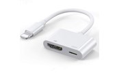 Skjermkabel - SiGN Lightning to HDMI Adapter 5V - 1A - White - SN-LIGHHDMIW